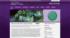 Desktop Screenshot of barharborcottages.com